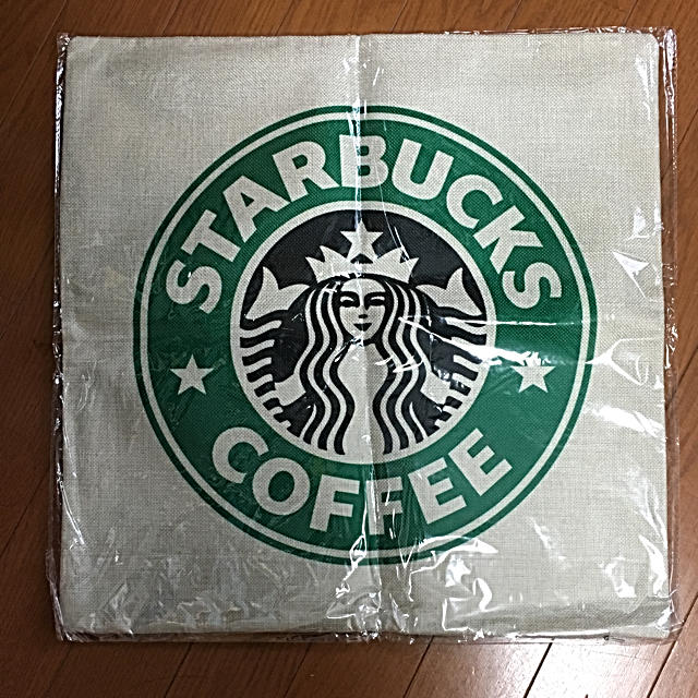 Starbucks Coffee(スターバックスコーヒー)のスターバックス クッション カバー インテリア/住まい/日用品のインテリア小物(クッションカバー)の商品写真