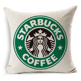 スターバックスコーヒー(Starbucks Coffee)のスターバックス クッション カバー(クッションカバー)