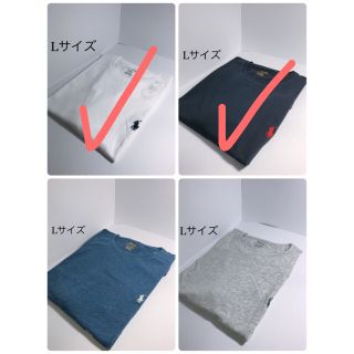 ラルフローレン(Ralph Lauren)の光様専用:POLO RALPH LAURENポロ☆タグ付き2枚T （L）Ms新品(Tシャツ/カットソー(半袖/袖なし))