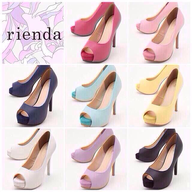 rienda 8th カラーパンプス 2