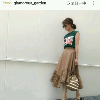 グラマラスガーデン(GLAMOROUS GARDEN)のグラマラスガーデン 上下セット(ひざ丈スカート)