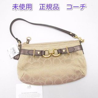 コーチ(COACH)の【正規品・鑑定済】未使用　44308　コーチ　COACH　ポーチ　化粧ポーチ(ポーチ)