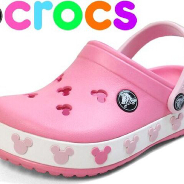 crocs(クロックス)のcrocs♡ミッキー キッズ 13cm キッズ/ベビー/マタニティのキッズ靴/シューズ(15cm~)(その他)の商品写真