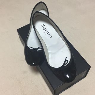 レペット(repetto)のrepetto カミーユ 黒 新品(バレエシューズ)