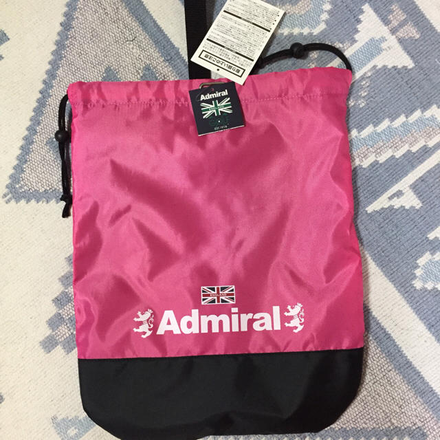 Admiral(アドミラル)のたけち様専用 アドミラル ゴルフシューズケース キッズ/ベビー/マタニティのこども用バッグ(シューズバッグ)の商品写真