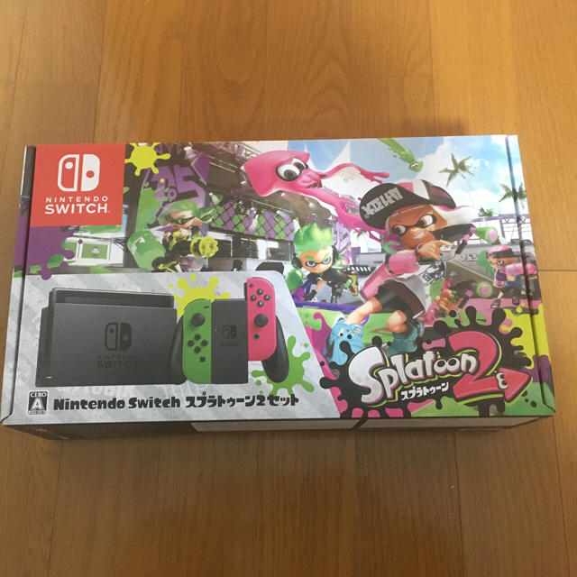 任天堂(ニンテンドウ)の【即日発送】ニンテンドー スイッチ スプラトゥーン 同梱版 セブンイレブン特典付 エンタメ/ホビーのゲームソフト/ゲーム機本体(家庭用ゲーム機本体)の商品写真