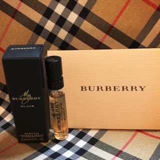 バーバリー(BURBERRY)の【新品】Burberry black パルファム サンプル(香水(女性用))