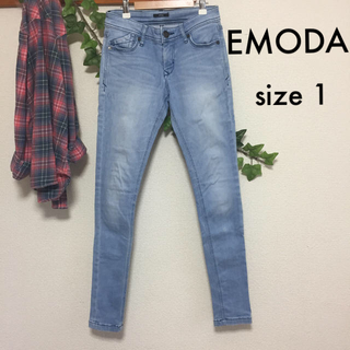 エモダ(EMODA)のEMODA ストレッチスキニー size 1(デニム/ジーンズ)