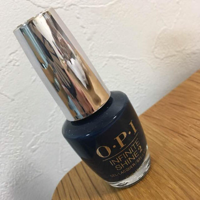 OPI(オーピーアイ)の新品 OPI 速乾カラー ネイビー インフィニットシャイン OPI L79 コスメ/美容のネイル(マニキュア)の商品写真