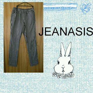 ジーナシス(JEANASIS)のJEANASIS★ﾁｪｯｸレギンスパンツ(カジュアルパンツ)