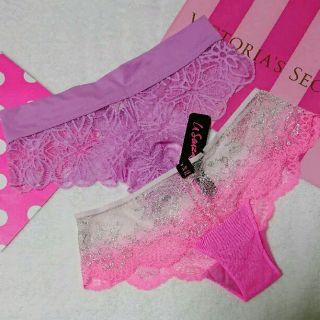 ヴィクトリアズシークレット(Victoria's Secret)の【S】Victorias Secret新品ショーツセット(ショーツ)