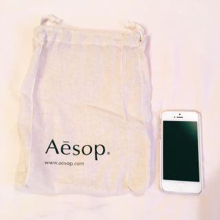 イソップ(Aesop)のAesop 巾着(ショップ袋)