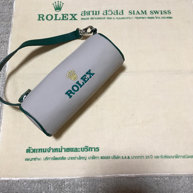 ROLEX(ロレックス)の【 新品未使用‼︎早い者勝ち‼︎】希少  ポーチ  時計拭きクロス  ロレックス メンズの時計(腕時計(アナログ))の商品写真