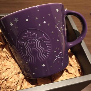 スターバックスコーヒー(Starbucks Coffee)の韓国スタバ★星座モチーフ★マグカップ★パープル(マグカップ)