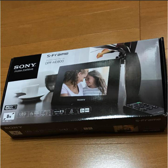 SONY(ソニー)の【ユーロ様専用】SONY デジタルフォトフレーム DPF-HD800 インテリア/住まい/日用品のインテリア小物(フォトフレーム)の商品写真