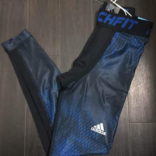 adidas(アディダス)のadidas メンズ レギンス Mサイズ メンズのレッグウェア(レギンス/スパッツ)の商品写真