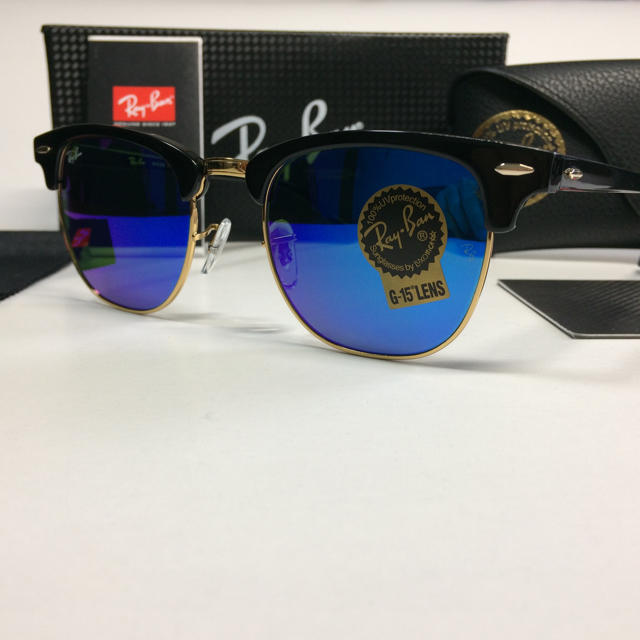 Ray-Ban - Ray-Ban クラブマスター ブルーミラーの通販 by haru's shop ...