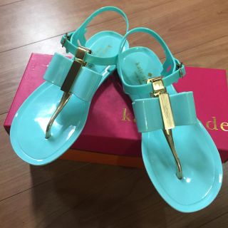 ケイトスペードニューヨーク(kate spade new york)のお値下げ！ケイトスペード ラバーサンダル(サンダル)