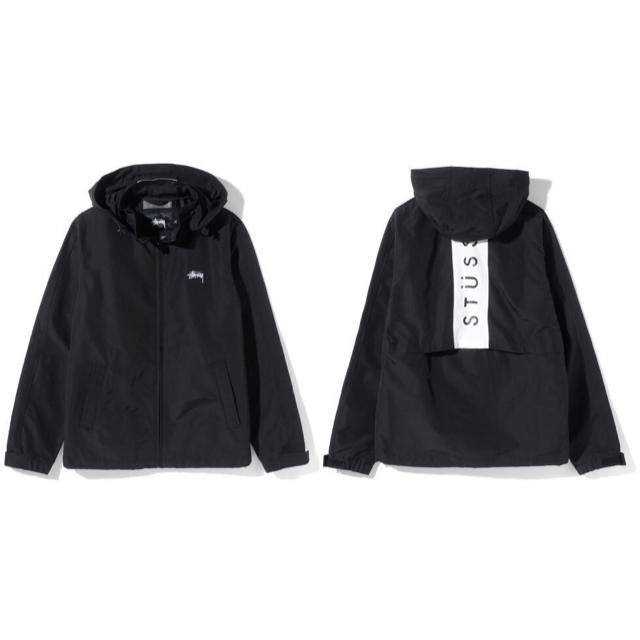 stussy マウンテンパーカー(ブラック) | フリマアプリ ラクマ