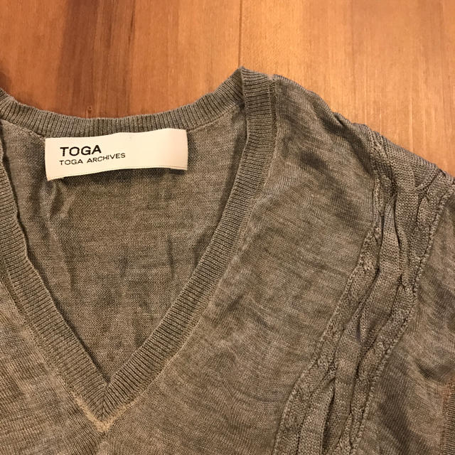 TOGA(トーガ)のTOGA ARCHIVESシルクニットトップス レディースのトップス(カットソー(半袖/袖なし))の商品写真