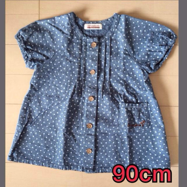 Branshes(ブランシェス)のBranshesのドットチュニック キッズ/ベビー/マタニティのキッズ服女の子用(90cm~)(その他)の商品写真