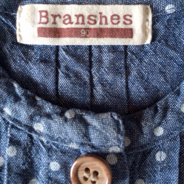 Branshes(ブランシェス)のBranshesのドットチュニック キッズ/ベビー/マタニティのキッズ服女の子用(90cm~)(その他)の商品写真