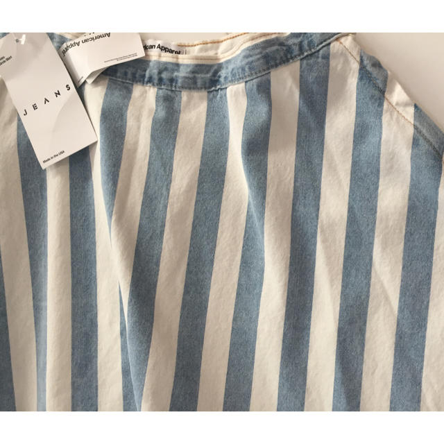 American Apparel(アメリカンアパレル)の河北麻友子ちゃん着用❤️アメアパ ストライプスカート レディースのスカート(ミニスカート)の商品写真