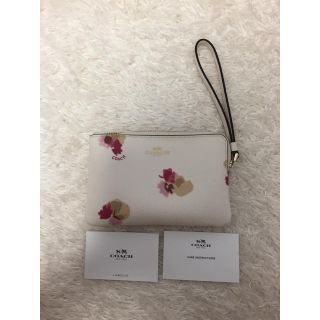 コーチ(COACH)のcoach マルチケース 大人気の花柄 【新品】(財布)