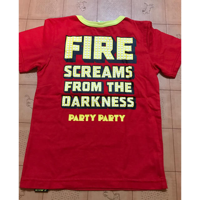 PARTYPARTY(パーティーパーティー)のPartyParty 新品未使用 120cm 半袖Tシャツ キッズ/ベビー/マタニティのキッズ服男の子用(90cm~)(Tシャツ/カットソー)の商品写真