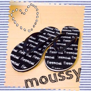 マウジー(moussy)のmoussyビーチサンダル(サンダル)