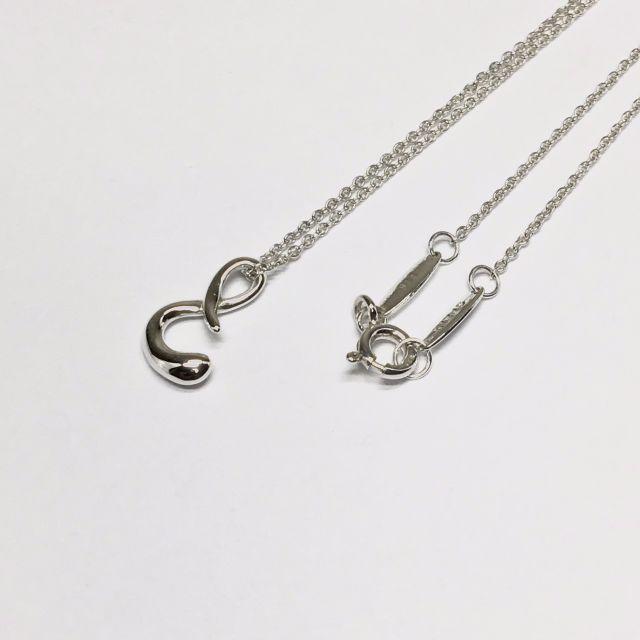 ティファニー TIFFANY イニシャル S ネックレス シルバー-