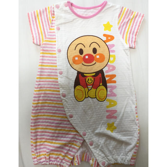BANDAI(バンダイ)の新品 新生児・ベビー服 アンパンマン キッズ/ベビー/マタニティのベビー服(~85cm)(ロンパース)の商品写真