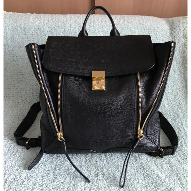 3.1 phillip lim フィリップリム パシュリ サッチェル リュック留め具開閉式内ポケット1付属品