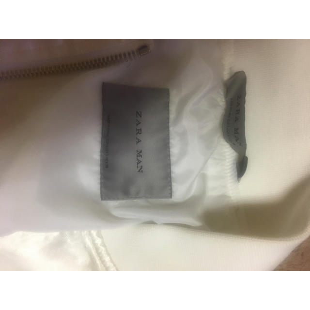 ZARA(ザラ)のZARA スカジャン 白 最終値下げ メンズのジャケット/アウター(スカジャン)の商品写真