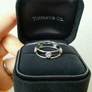 Tiffany & Co. - 24日まで虹様専用♥正規TIFFANY ダブルワイヤーリング
