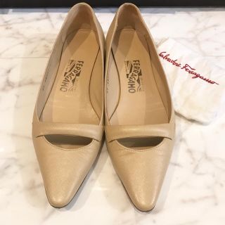 サルヴァトーレフェラガモ(Salvatore Ferragamo)の・正規品 フェラガモ フラットパンプス 靴 バレエシューズ ローファー(バレエシューズ)