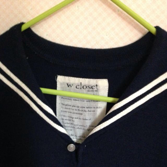 w closet(ダブルクローゼット)のw closetセーラー風チュニック レディースのトップス(チュニック)の商品写真