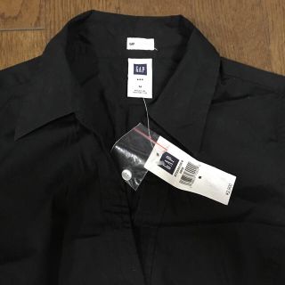 ギャップ(GAP)のGAP ギャップ ☆ノースリーブシャツ ストレッチ素材 Mサイズ 黒 新品(Tシャツ(半袖/袖なし))