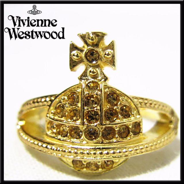 Vivienne Westwood(ヴィヴィアンウエストウッド)の新品/正規品/レア■ヴィヴィアン・ウエストウッド■ミニ オーブリング 15.5号 レディースのアクセサリー(リング(指輪))の商品写真