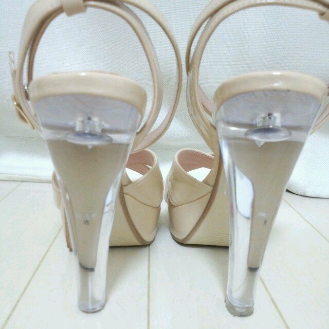 R&E(アールアンドイー)のR&E♡クリアヒールサンダル レディースの靴/シューズ(サンダル)の商品写真