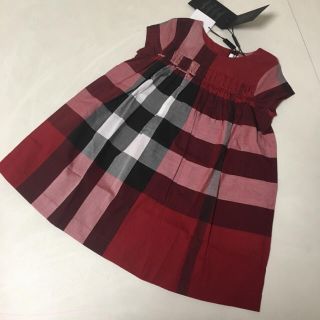 バーバリー(BURBERRY)の【 quvup様 ご専用です 】今季 バーバリー ワンピース 3y 新品(ワンピース)