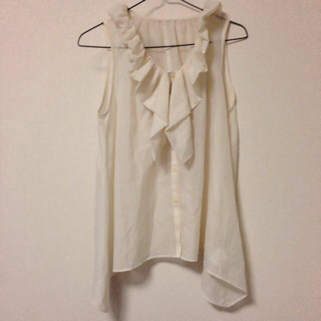 simplicite シフォンシャツ レディースのトップス(シャツ/ブラウス(半袖/袖なし))の商品写真