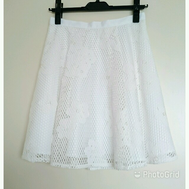 Rirandture(リランドチュール)の値下げしました。リラ❤メッシュフラワー刺繍スカート☆アプワイザーリッシェ レディースのスカート(ミニスカート)の商品写真