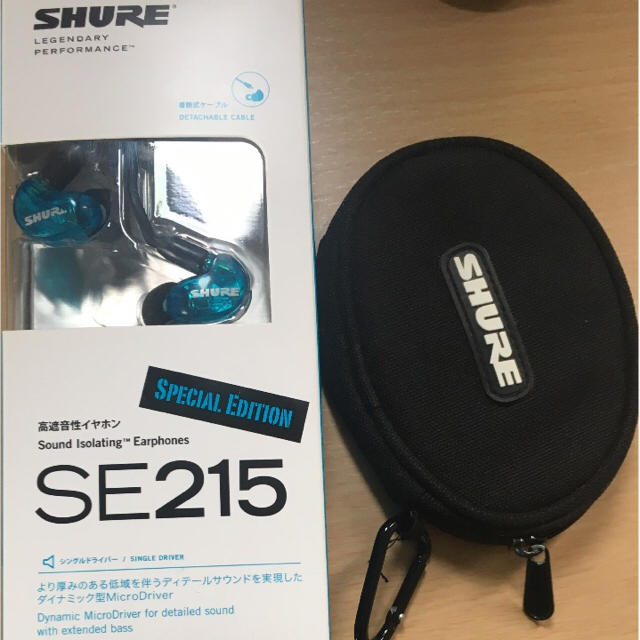 SHURE SE215 Special Edition スマホ/家電/カメラのオーディオ機器(ヘッドフォン/イヤフォン)の商品写真