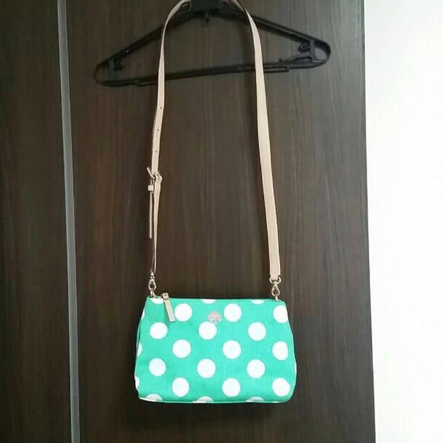 kate spade new york - 美品 ケイトスペード 水玉 ドット グリーン