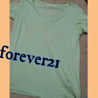 フォーエバートゥエンティーワン(FOREVER 21)の安♡F21　今年の春色ミントグリーン(Tシャツ(半袖/袖なし))