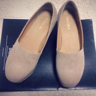 ミスティック(mystic)の厚底スリッポン♡¥7777→6500(ハイヒール/パンプス)