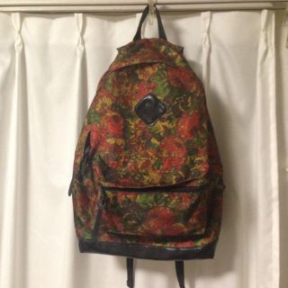 レトロ花柄リュック お値下げ（＾◇＾）(リュック/バックパック)
