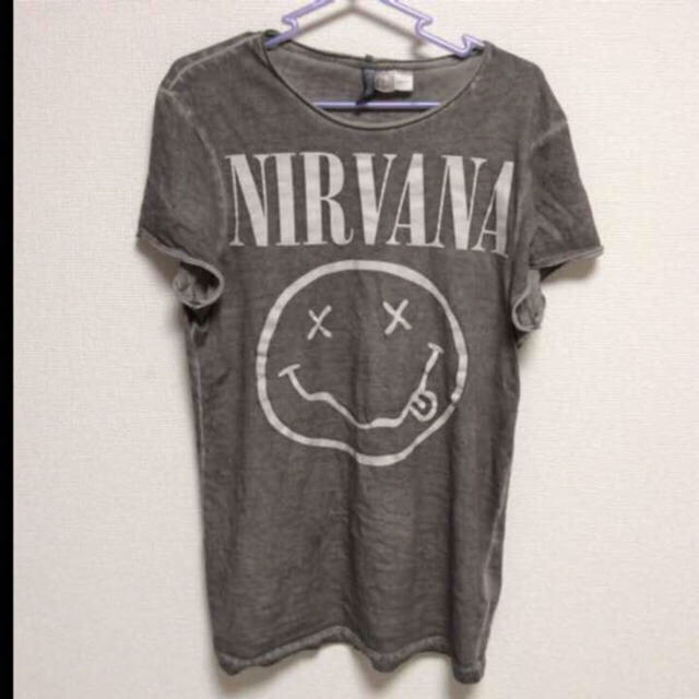 H&M(エイチアンドエム)のnirvana H&M メンズのトップス(Tシャツ/カットソー(半袖/袖なし))の商品写真