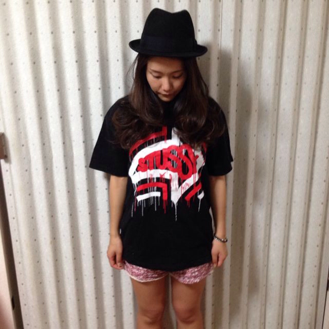 STUSSY(ステューシー)のSTUSSY でかロゴT♡ レディースのトップス(Tシャツ(半袖/袖なし))の商品写真